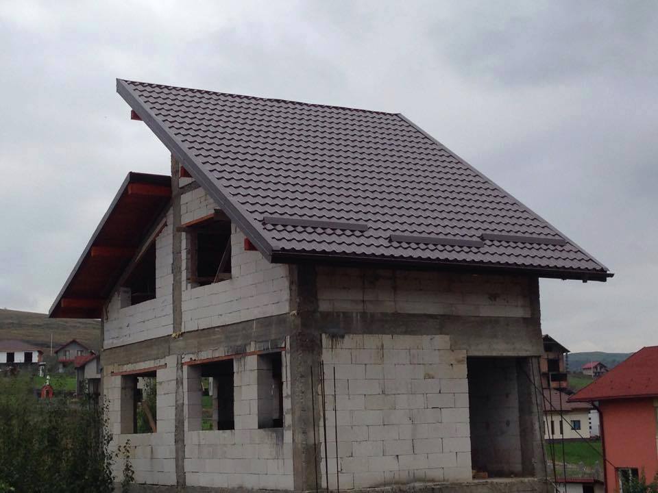 Acoperis casa in Apahida, Cluj TectumSteel Cluj-Napoca